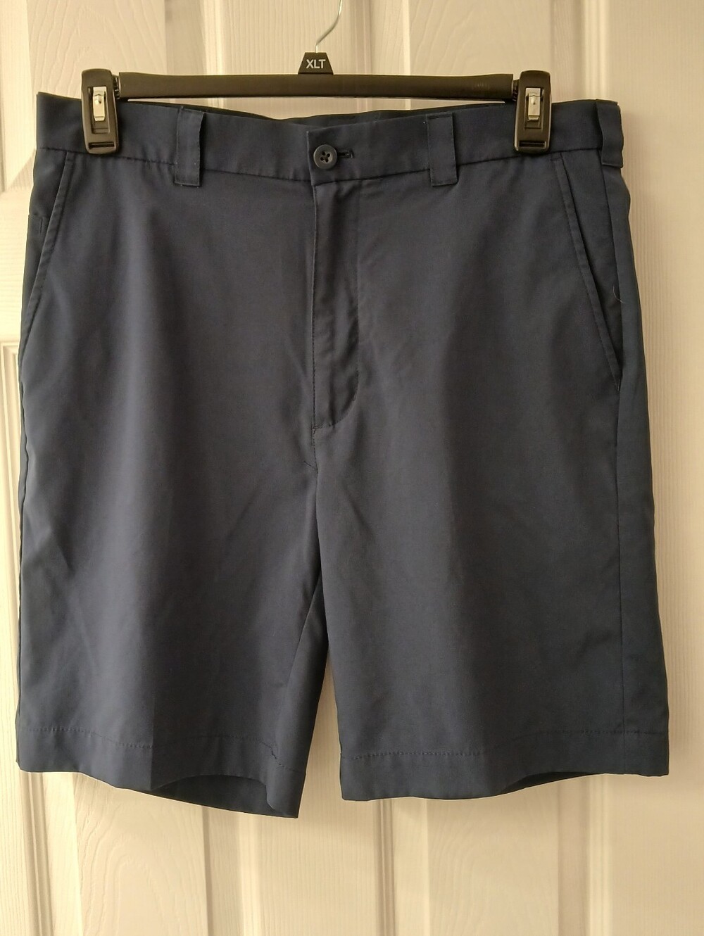 Roundtree & Yorke Performance Shorts – Men’s (Approx. 35 Waist) – Dark Navy